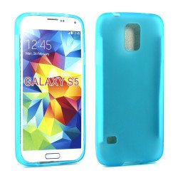 Samsung Galaxy S5 SM-G900 TPU Gel Case (Blue) Samsung Galaxy S5 SM-G900 TPU Gel Case (Blue)